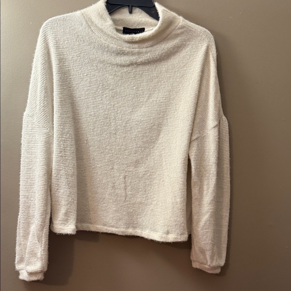 Sanctuary Cream Turtleneck Sweater